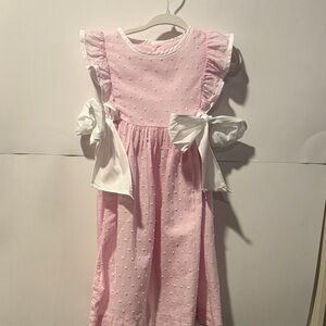 Sophie & Lucas Pink Dress with Bows